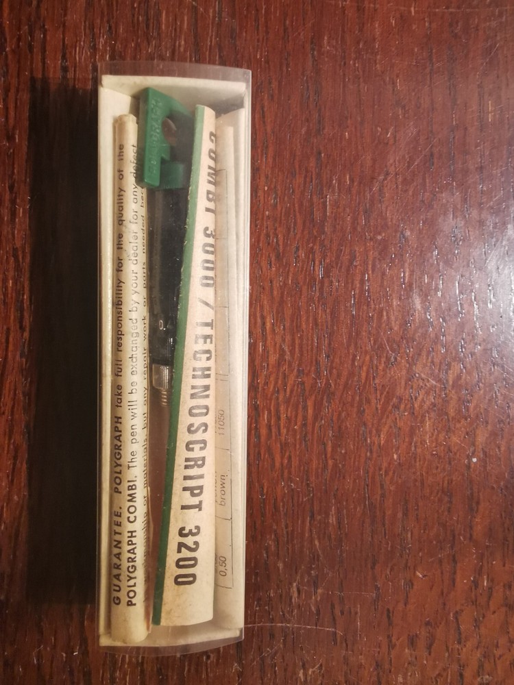 Vintage Polygraph German Technical Drawing Joblot Combi 3000 Techno script 3200