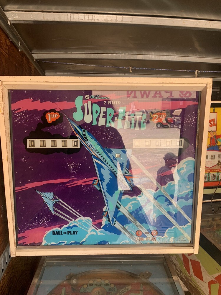 VINTAGE!!! Williams SuperFlite Pinball Machine