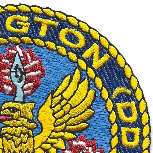 USS Warrington DD-843 Destroyer Ship Version B Patch