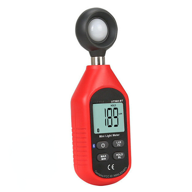 UT383BT Mini Handheld Light Meter 199,900Lux Digital Bluetooth Luxmeter