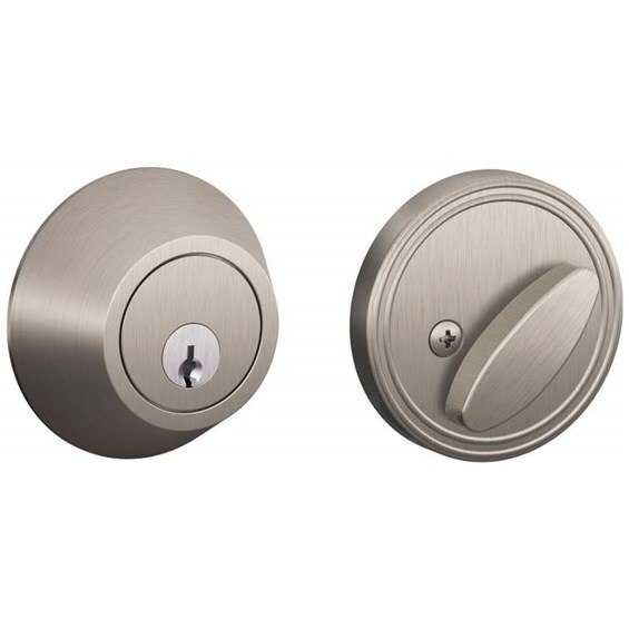 Schlage - First Secure Single Cylinder Deadbolt PD/JD60