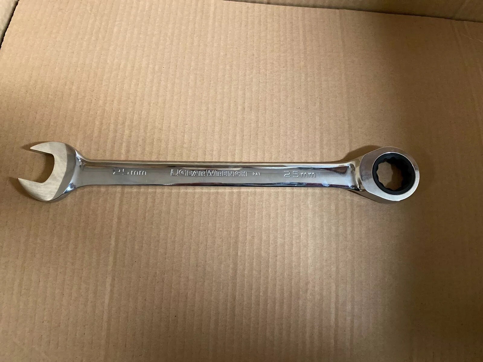 Gearwrench,Part#9125D (E,F & G),25mm Combination Ratcheting Wrench, Made in USA