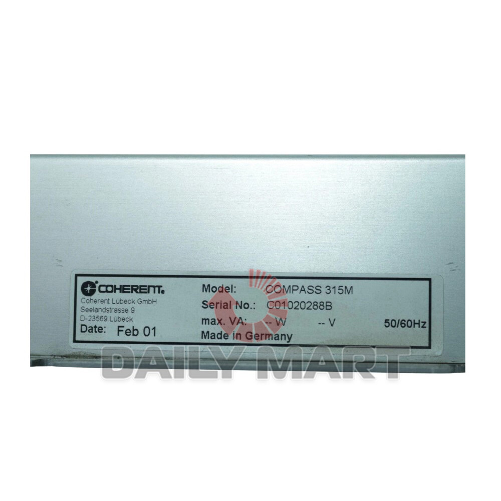 Used & Tested COHERENT COMPASS 315M Laser Head Controller