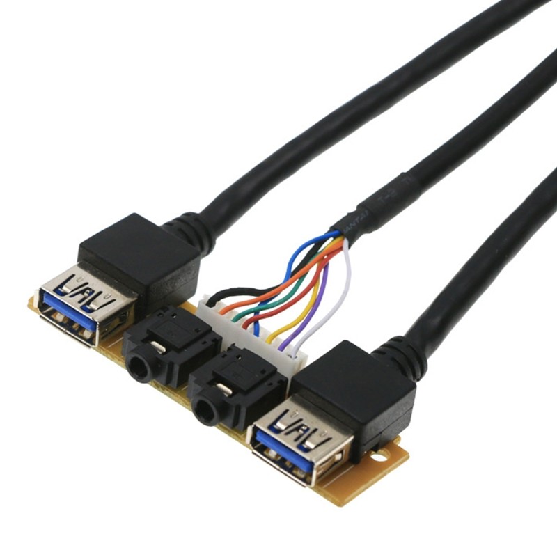 60cm Motherboard High Definition Double USB 3.0 Interface Extension Cable