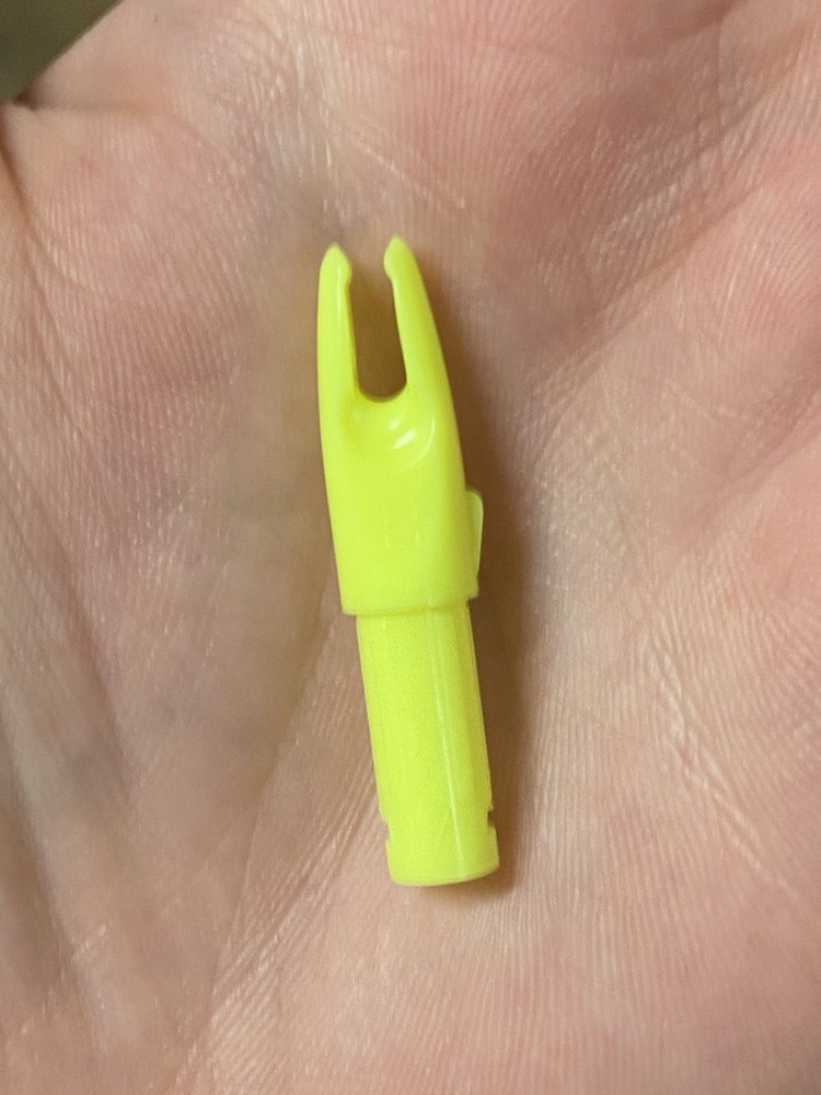 Bohning Archery S Nocks - 12 Pack - Yellow