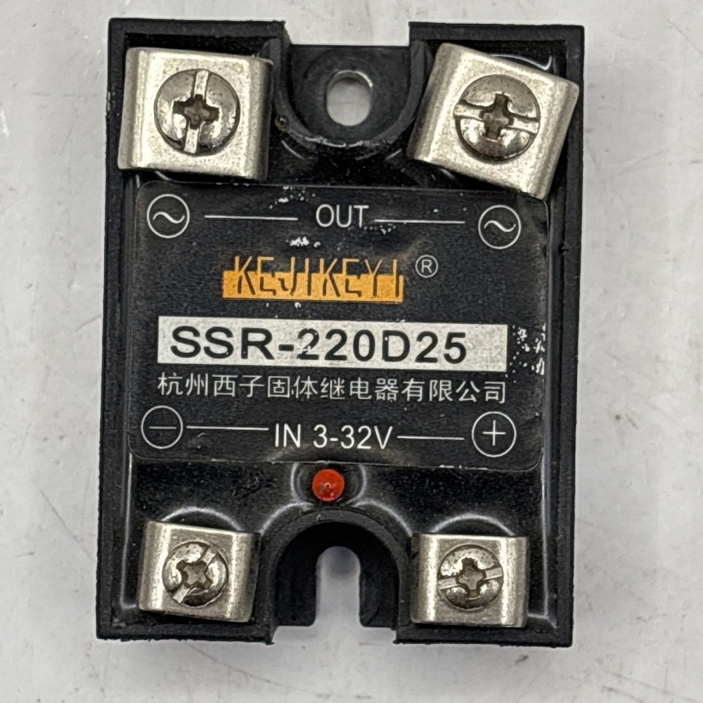 Kejikeyi SSR-220D25 Solid State Relay