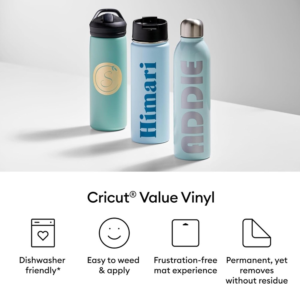 Permanent Vinyl Adhesive Sheets for Craft DIY Projects
