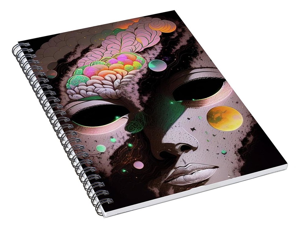 They Are Here Spiral Notebook Blank Notebook Lined Journal 8 x 6 Notebook