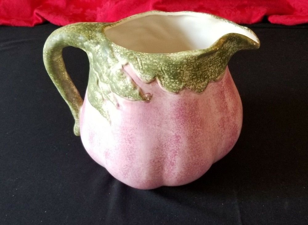 SEYMOUR MANN PITCHER VEGETABLE GARDEN Eggplant CERAMIC 72oz