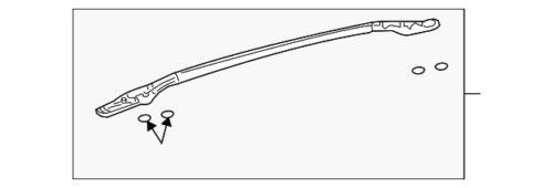 Genuine Lexus Side Rail 63470-0E013