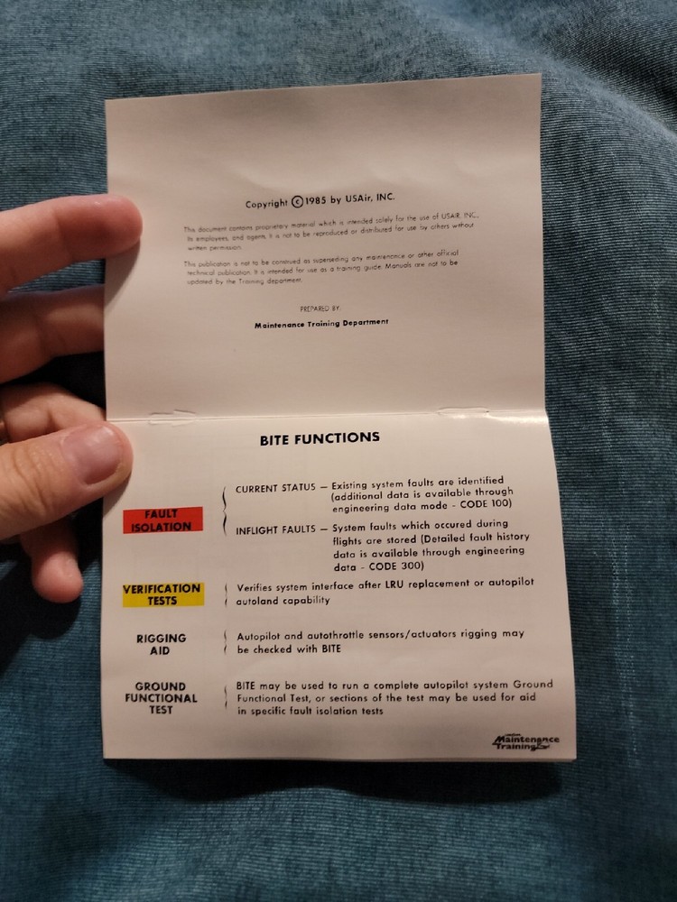 ✈️ 737-390 Airplane FMS BITE HANDBOOK