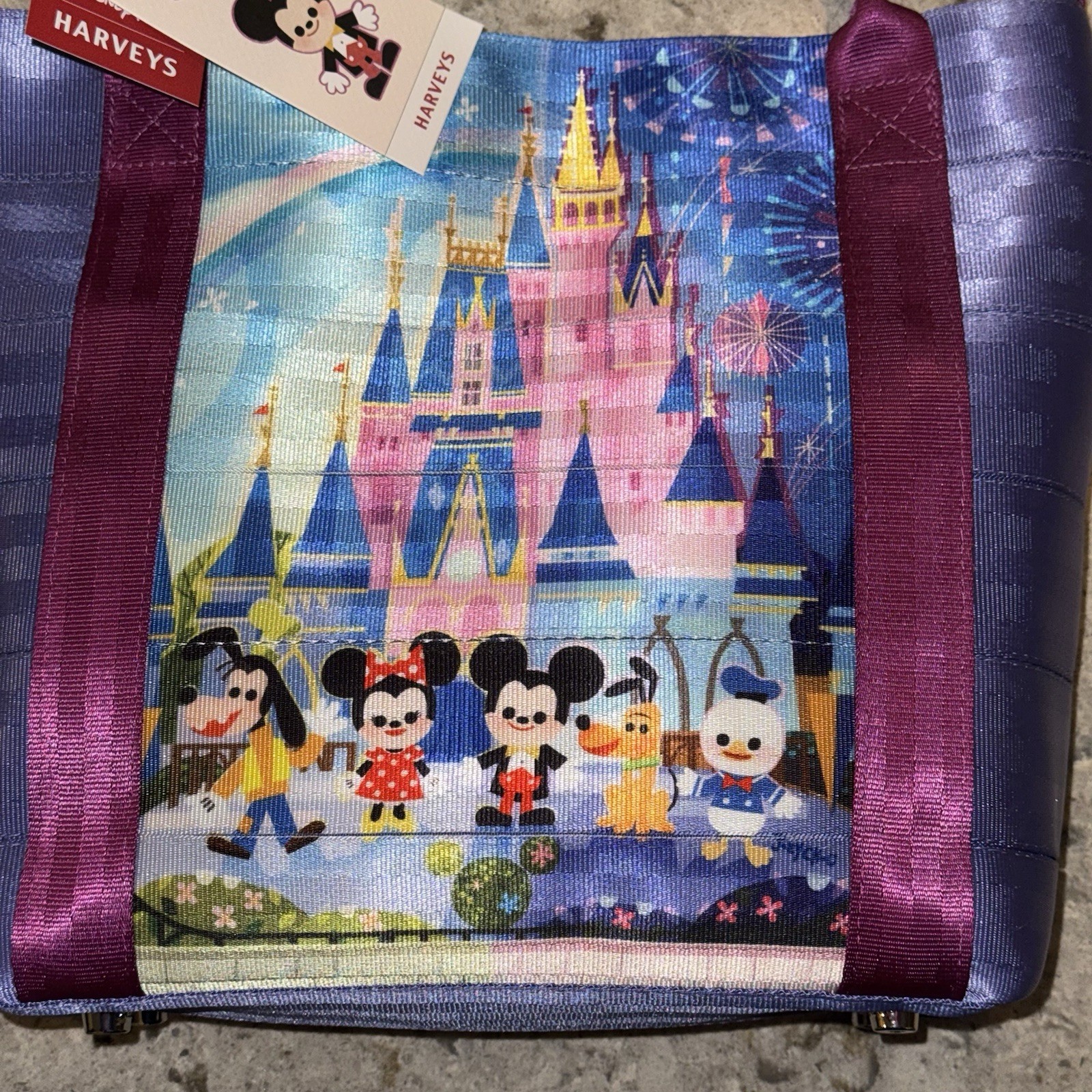 2026 EPCOT Festival of The Arts Joey Chou X Harveys WDW Castle Tote Bag NWT!
