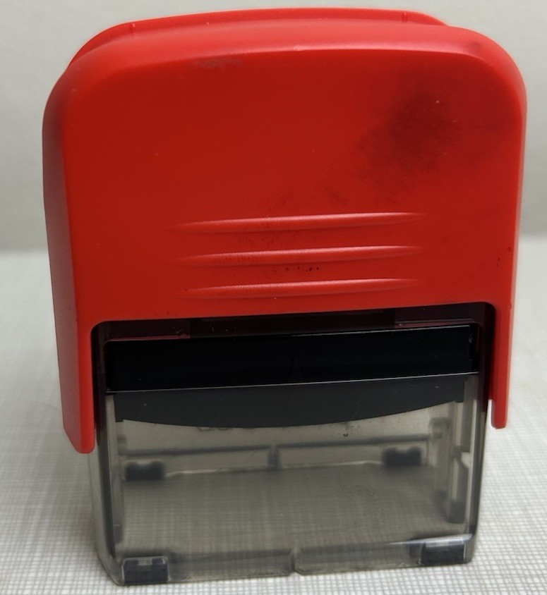 2000 Plus Printer C 50 Custom Stamp Kit Heavy Duty Black/black Ink Security