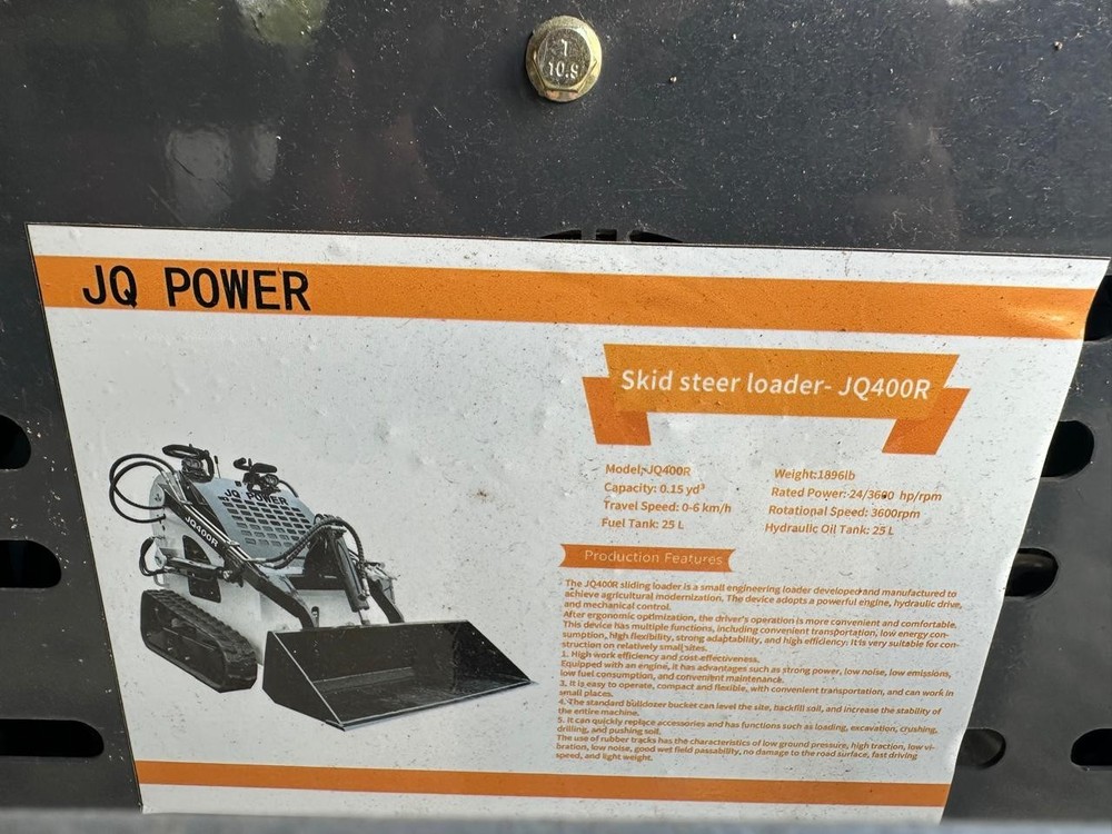 Skid Steer Loader JQ400R