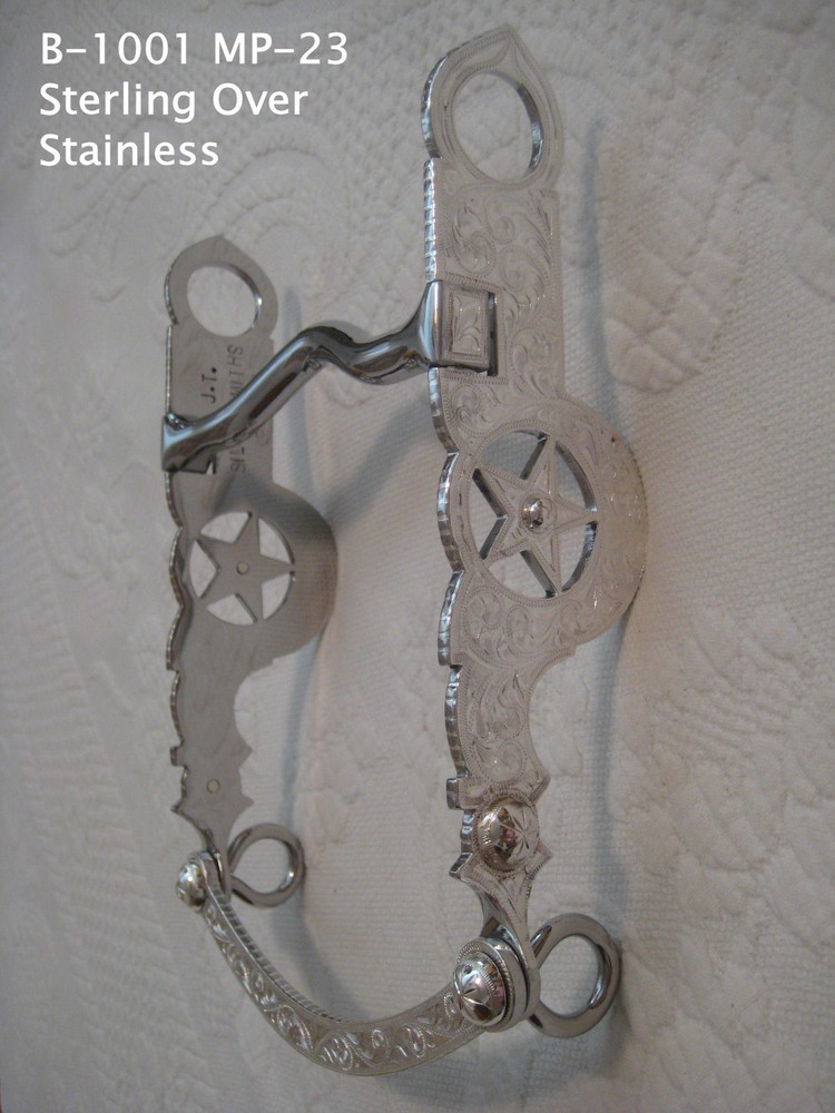 Sterling Silver Show Bit --  JT Silversmiths CUSTOM MADE BITS