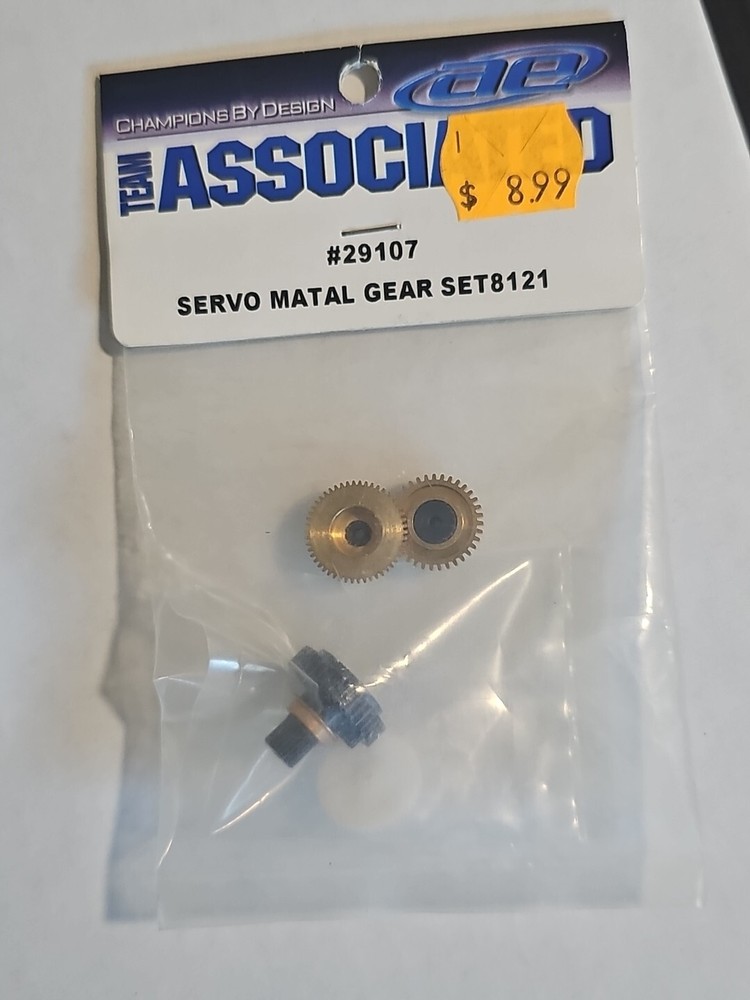 Team Associated Servo Gear Sets/Metal #29107