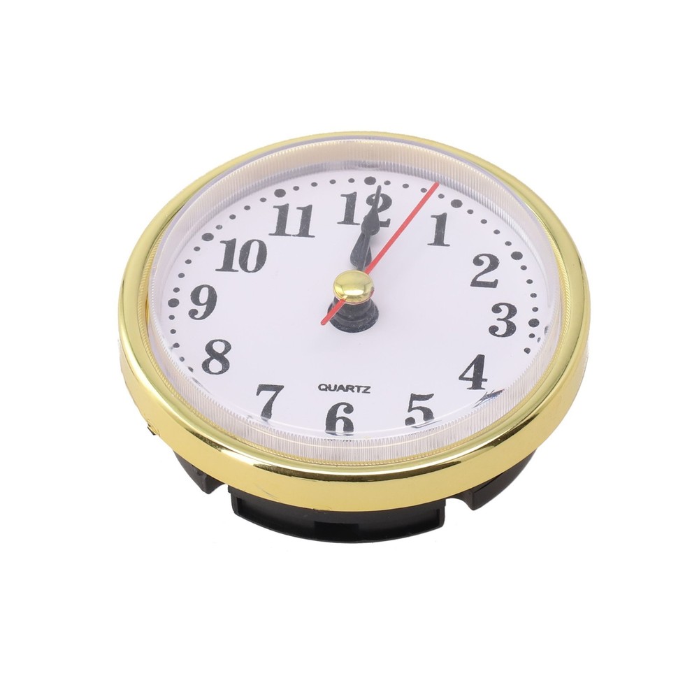 Practical Quartz Clock Insert Movement Replacement Repairing Clocks Gold