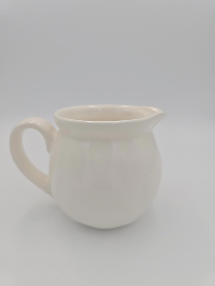 Rae Dunn Black and White Ceramic Creamer