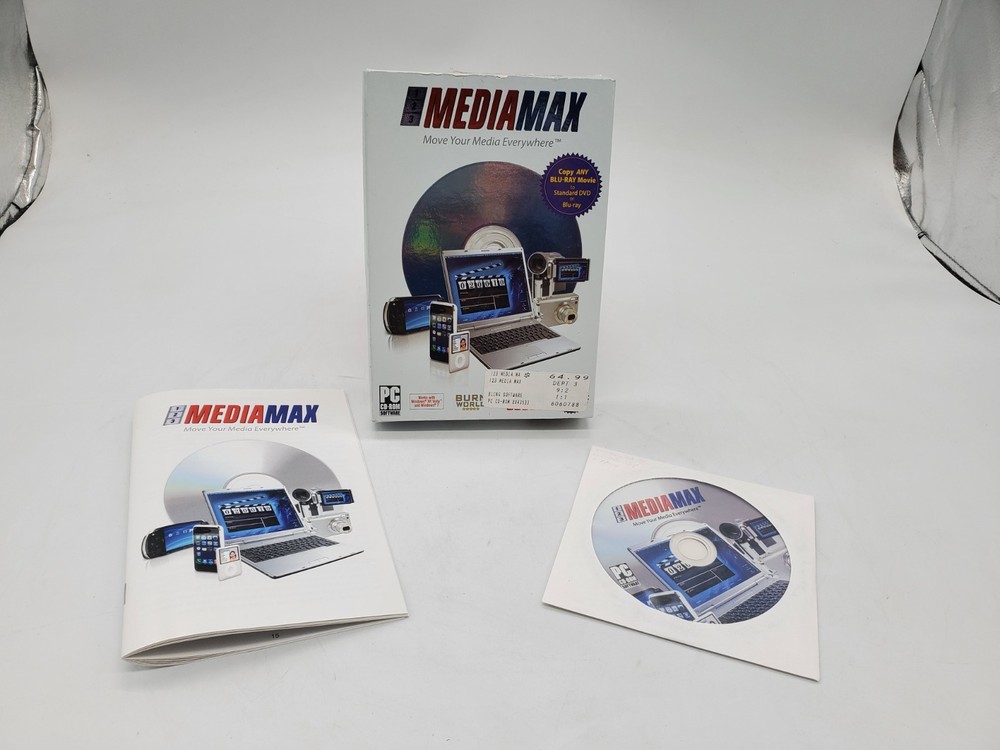 Bling 123 MediaMax DVD Backup Software - RARE