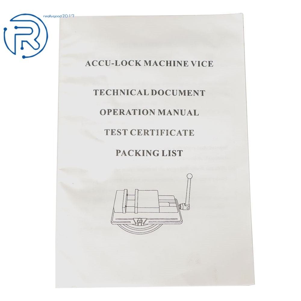 4" Lockdown Vise Precision Milling Machine Bench Clamp Vice With Base New