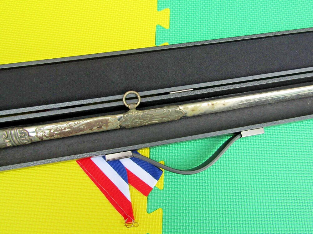 Antique Knights Templar Scabbard in case.