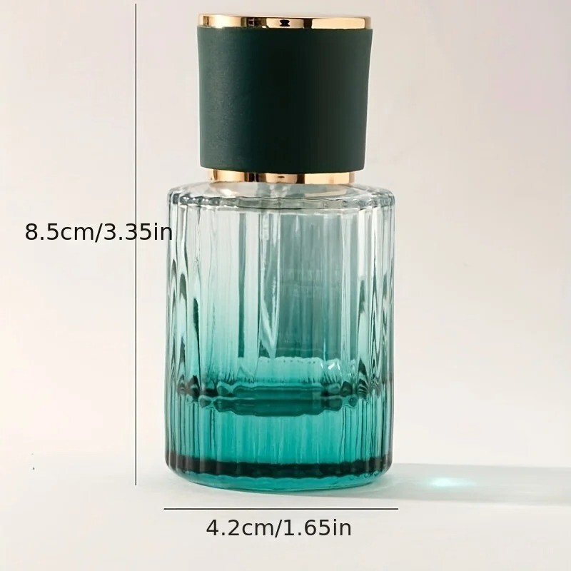 Empty Refillable Travel Glass Perfume Bottle With Spray Atomizer 30 ml
