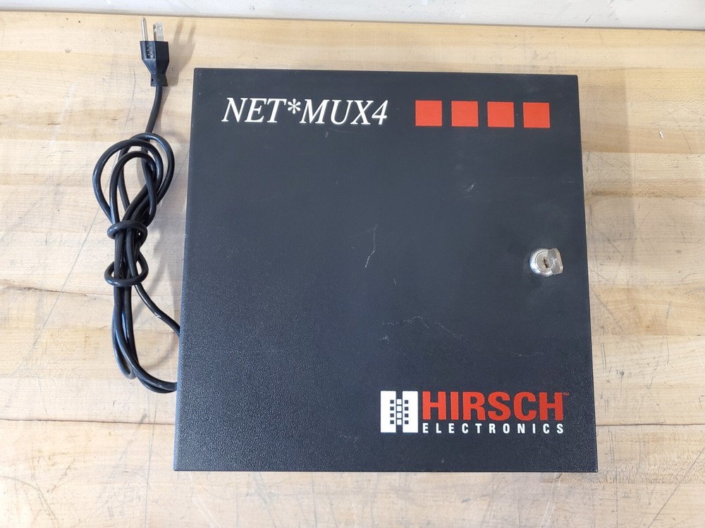 New NET MUX4 Hirsch Electronics Network Multiplexor