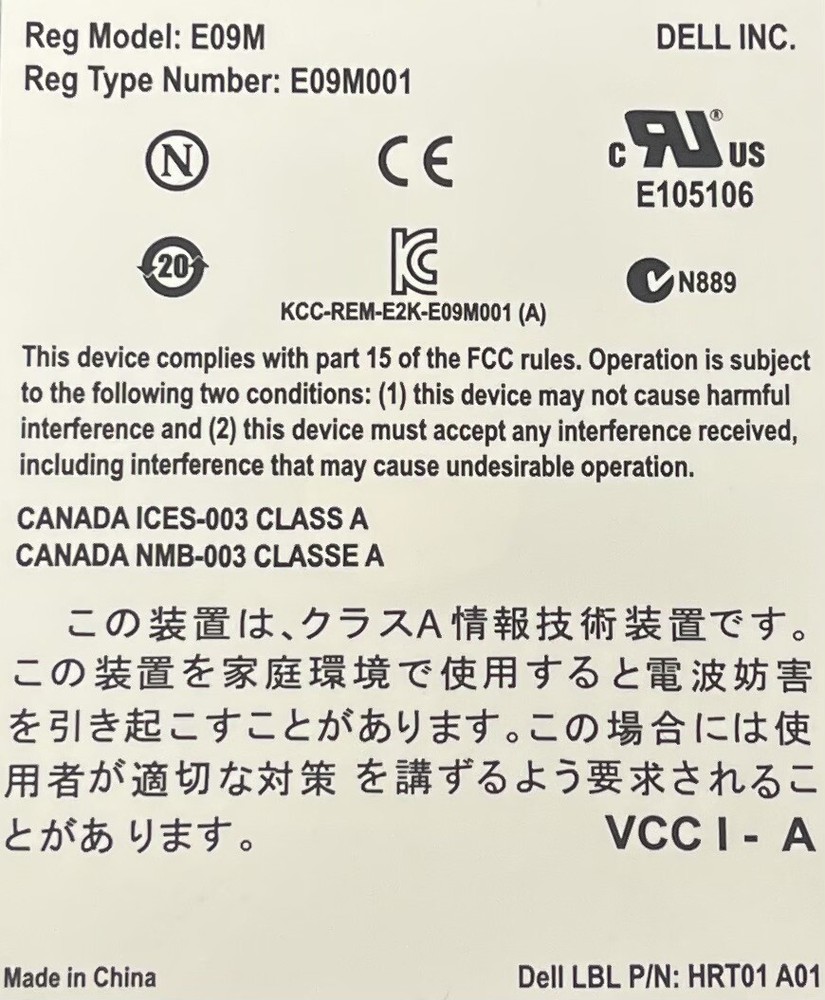 Dell EqualLogic Type 11 E09M001 E09M PS4100 Control Module