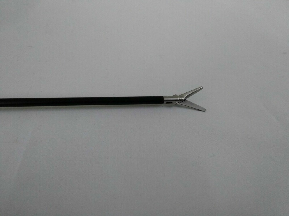 New Laparoscopic Straight Scissors Double Action Inserts Forceps Instruments 5mm