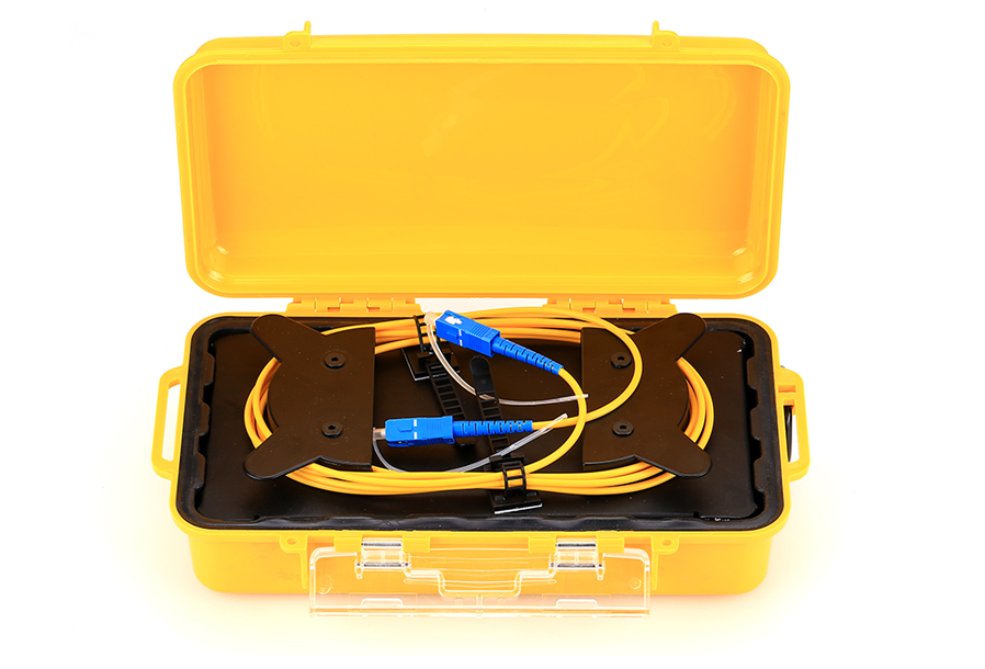 Fiber Optic OTDR Launch Cable Box,Singlemode 2km SC/APC–SC/APC - 378162