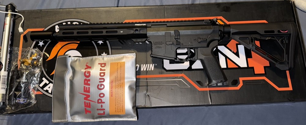 Custom Lancer Tactical Gen 4 Predator CNC AEG Fully Built With Gate Aster V2