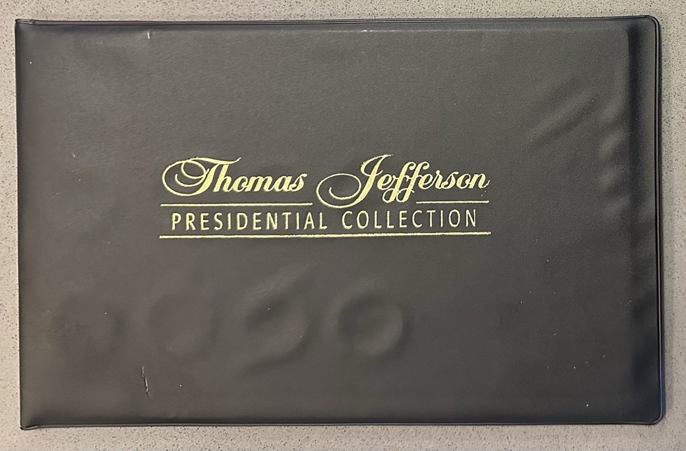 Thomas Jefferson Presidential Collection 9 pc Set with COA