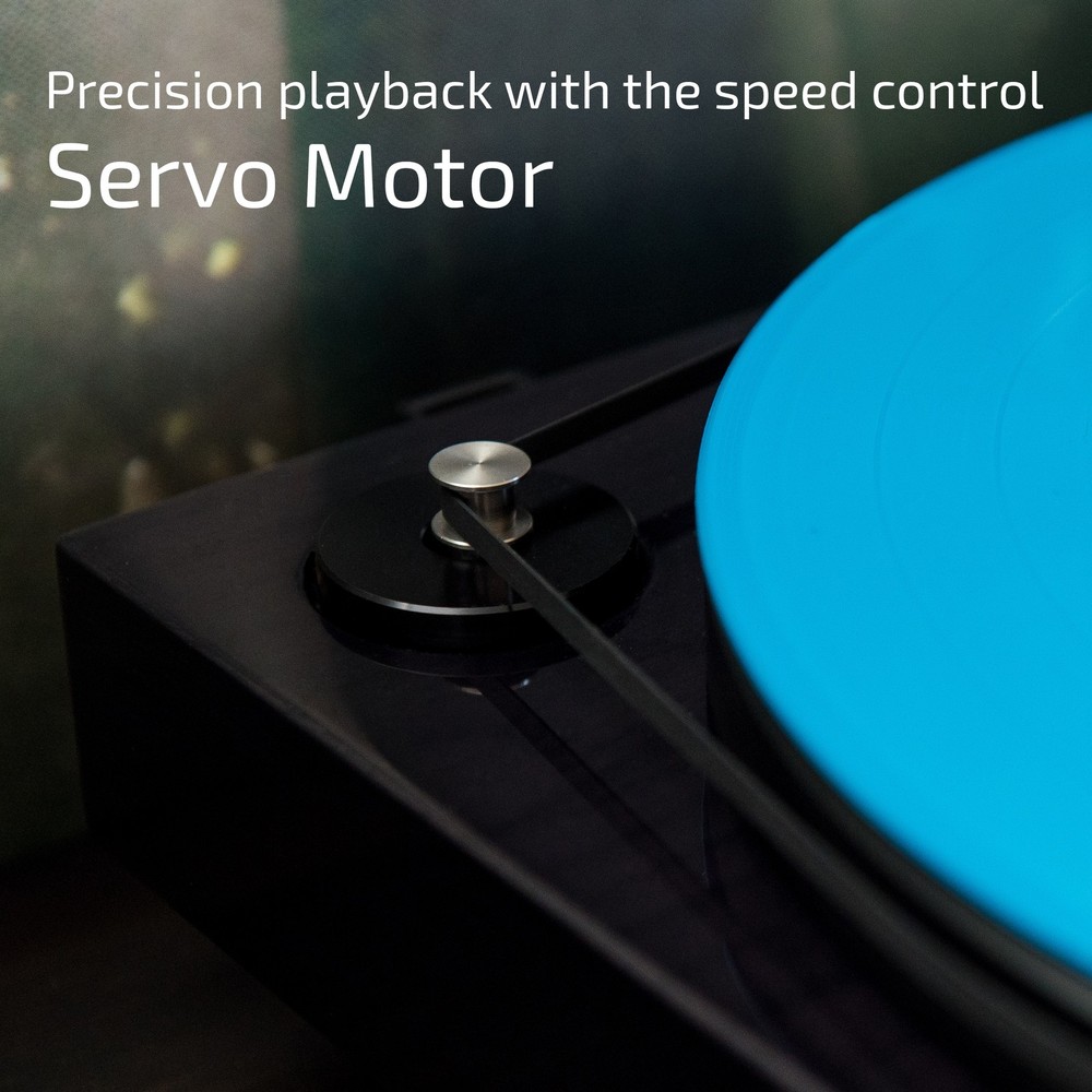 Fluance RT84 Reference Turntable with Record Weight and Vinyl Cleaning Kit