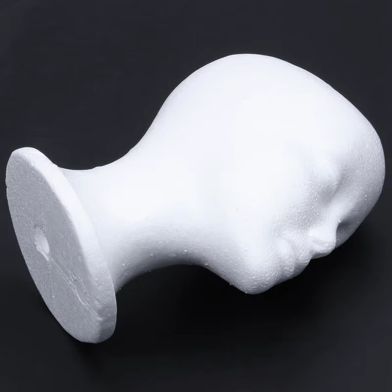 Female Foam Mannequin Head Stand for Hat Wig Display White USA
