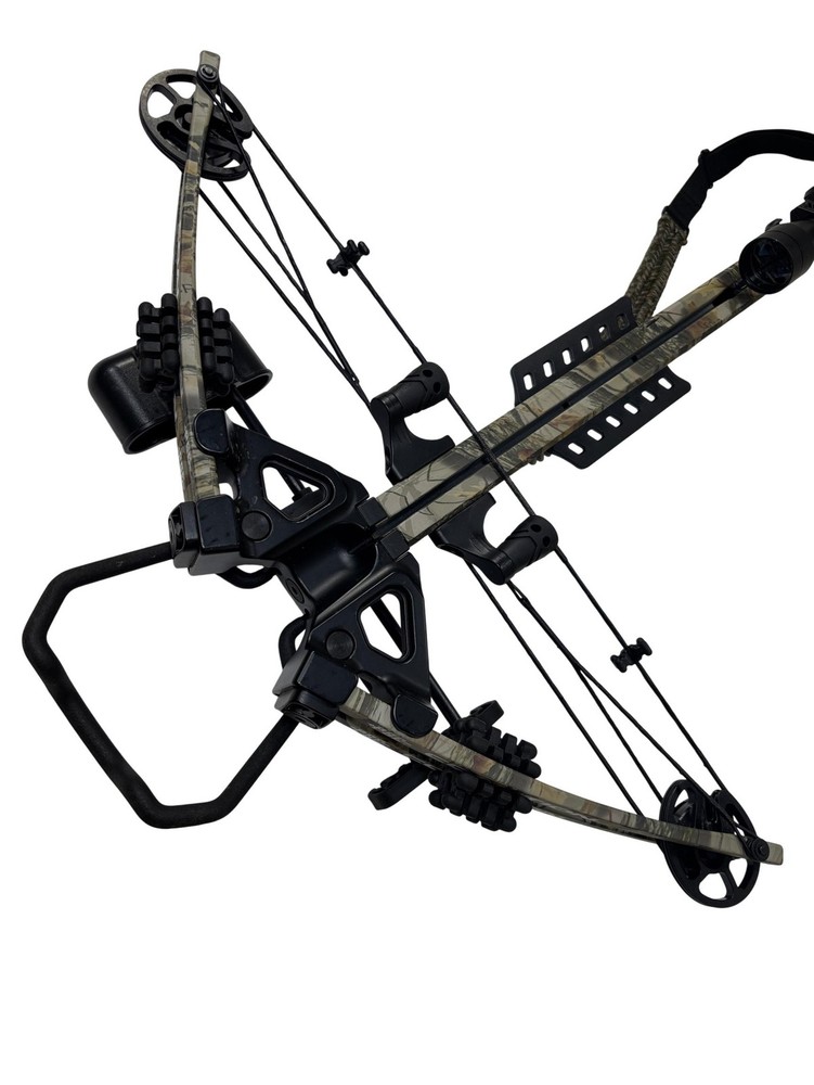 PSE Coalition Adjustable Stock 380fps Dual String Stop Hunting Compound Crossbow