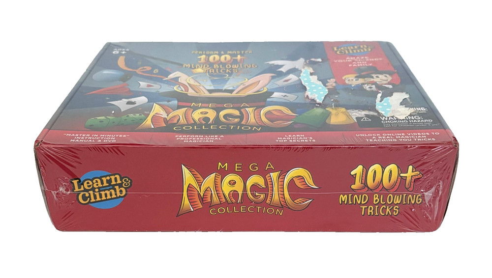 Learn & Climb Mega Magic Collection Perform & Master 100+ Mind Blowing Tricks!