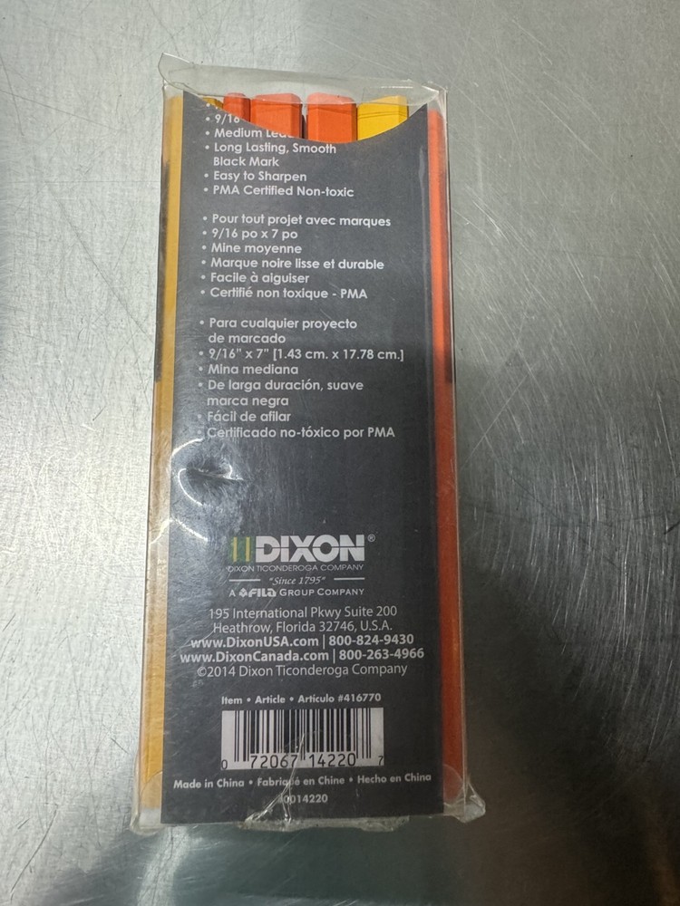 Dixon Carpenter Pencils 20 Count
