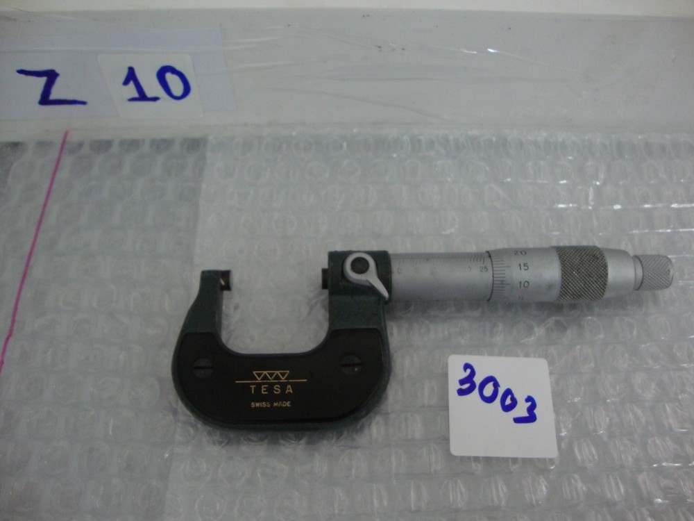 Vintage Tesa Swiss Made Micrometer