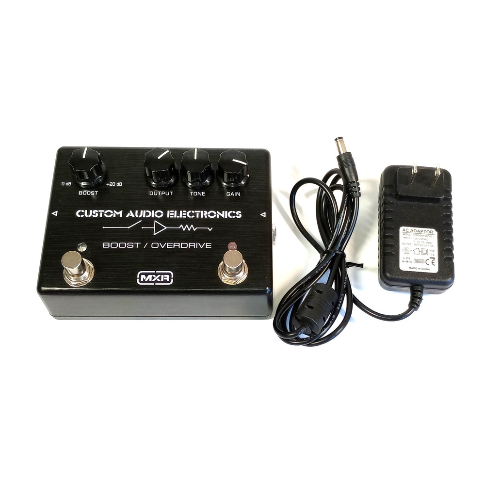 MXR CAE Custom Audio Electronics MC402 Boost/Overdrive Guitar Effects Pedal