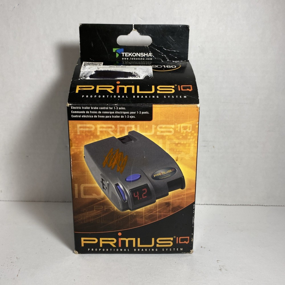 Tekonsha 90160 Primus IQ Proportional Brake Controller - Untested