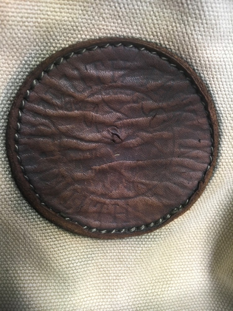 Duluth Pack Canvas Backpack Leather Straps USA Vintage