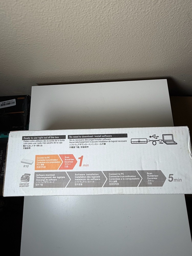 Canon imageFORMULA R10 Portable Duplex Document Scanner