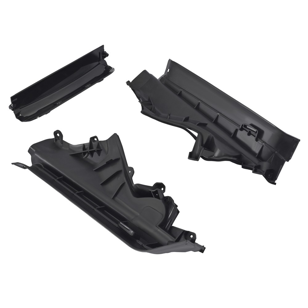 For BMW X5 X6 E70 E71 06-14 Engine Upper Cover Compartment Partition Panel 3PCS