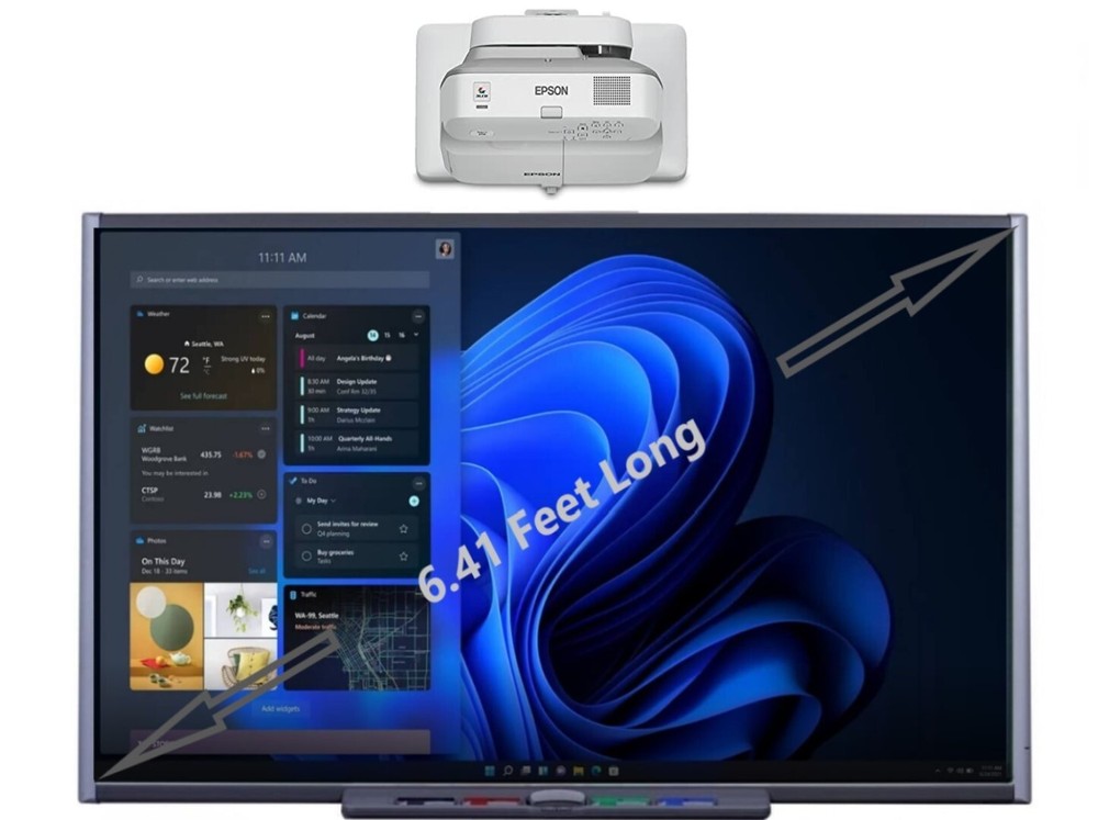 Home School Technology ( Smart Board And Projector). (1 year guarantee)