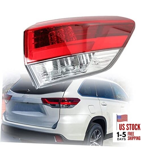 1-Pack Rear Right Tail Light Brake Lamp Assembly Replacement for Highlander
