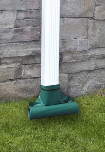 Frost King DE46 46" Green Roll Out Roll Up Automatic Downspout Extender - 3 Pk