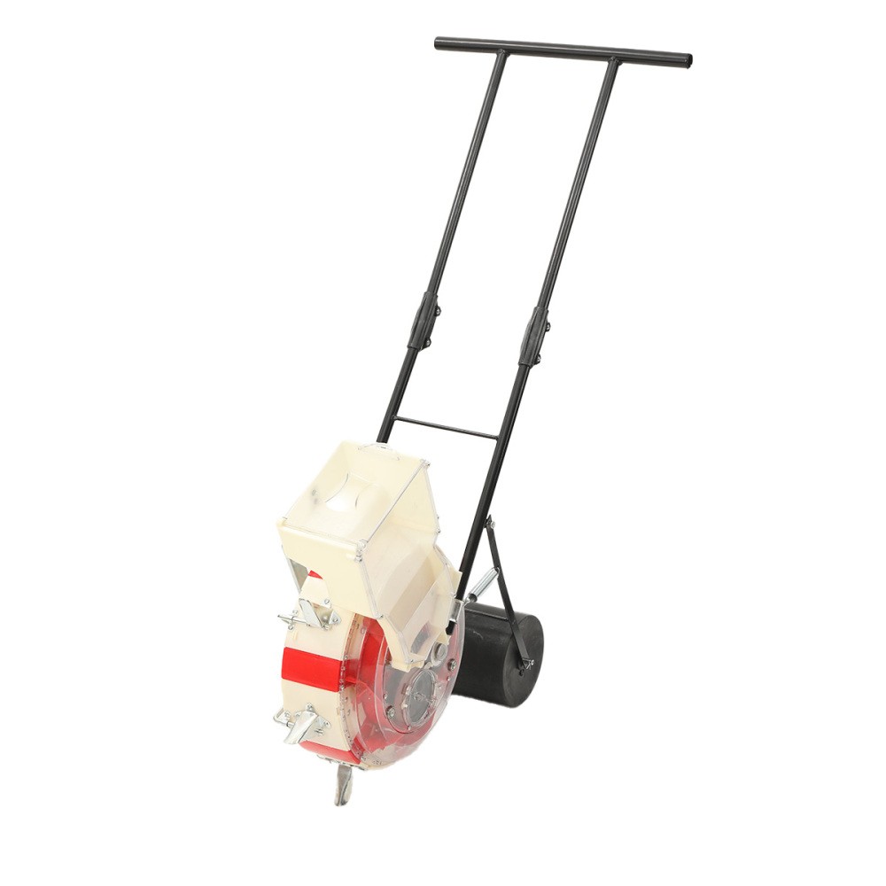 Hand Push Seeder Fertilizer Applicator Handheld 7 Nozzle Seeding Machine 13.5cm