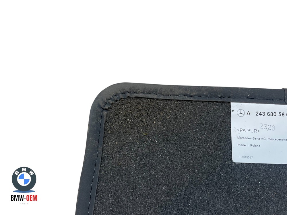 MERCEDES BENZ EQA FRONT REAR FLOOR MAT SET