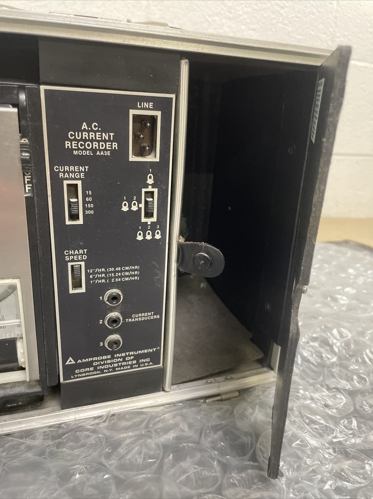 AMPROBE AA3E AC Current Recorder, 115V ***No Line Adapter***