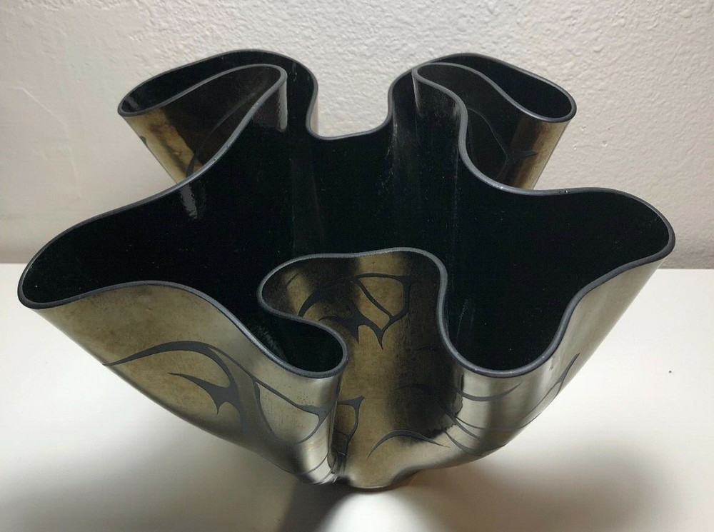 vitreous designs canada handkerchief vase